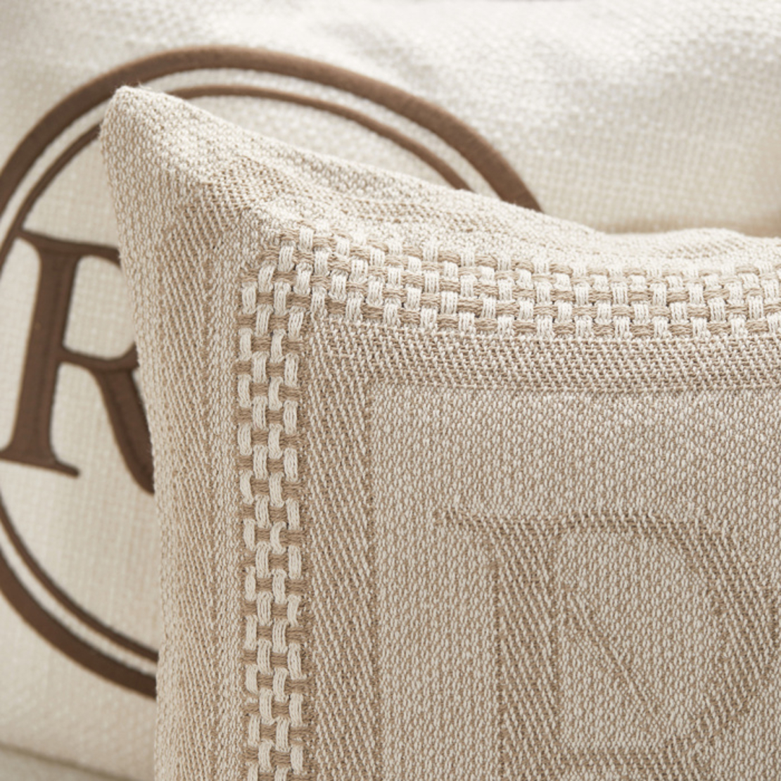 Възглавница RM Monogram,жакард,50см/50см