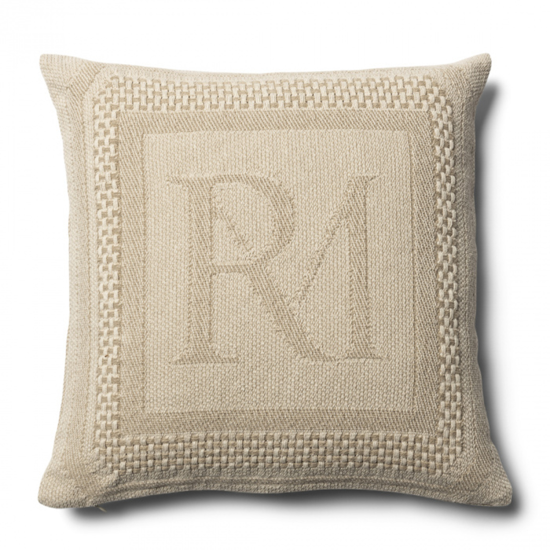 Възглавница RM Monogram,жакард,50см/50см