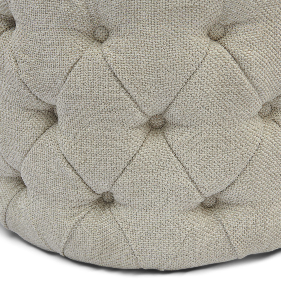 Табуретка Opera Antique White 55см, наситен туид,антично бяло