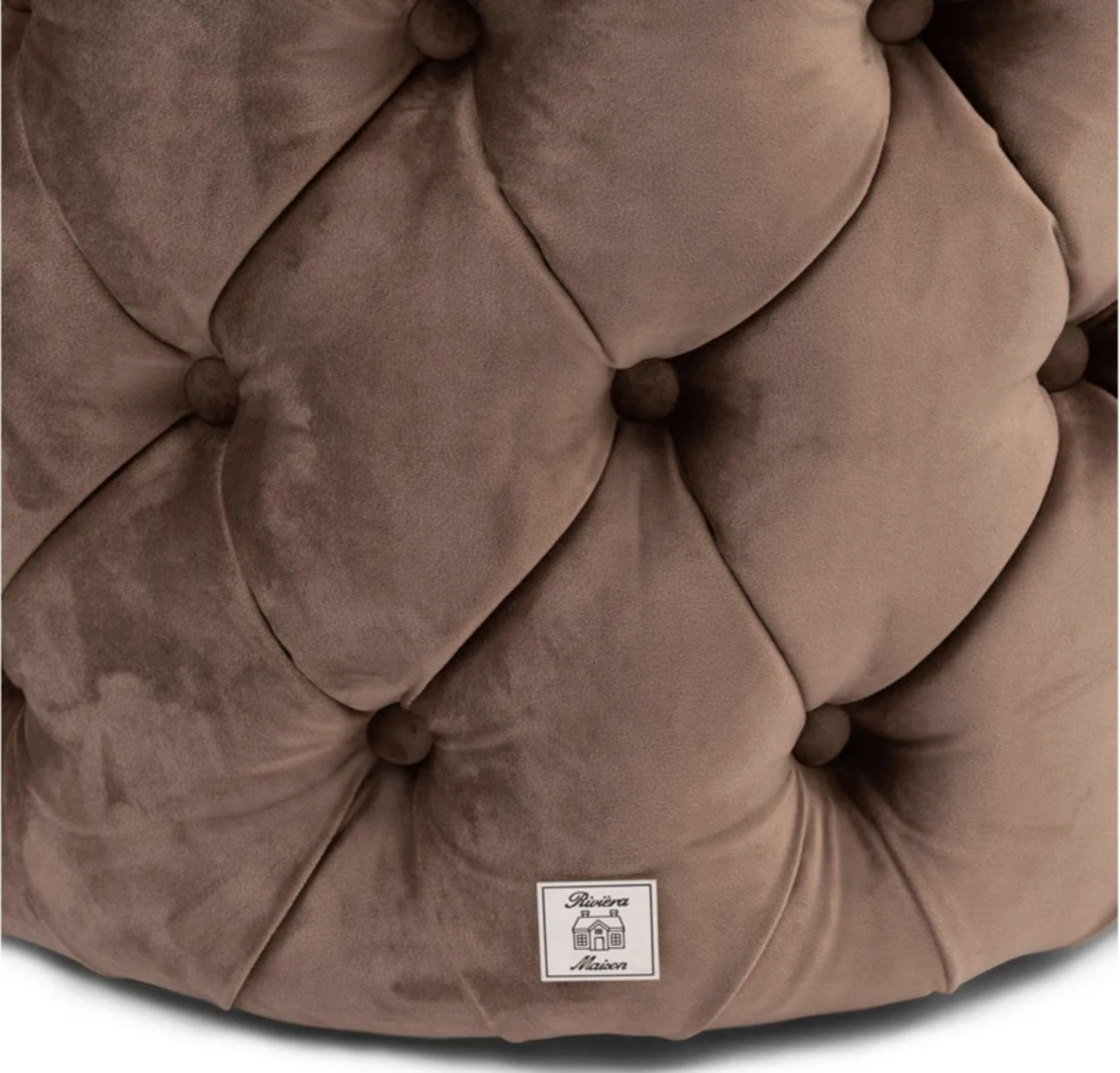 Табуретка Opera Velvet Mink,55см,бежова