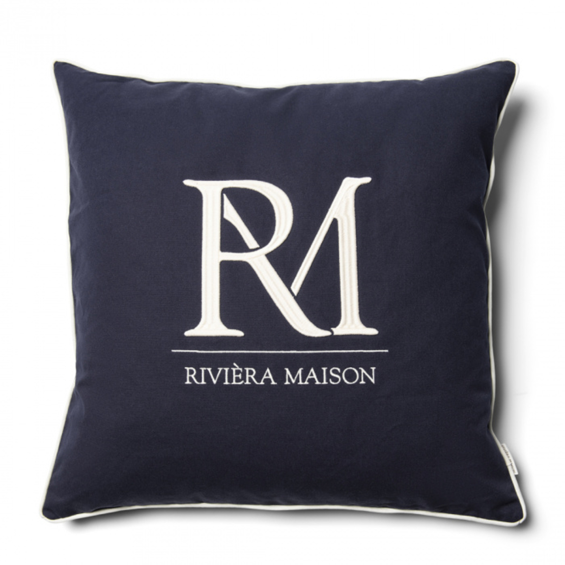 Възглавница RM Monogram,синя,60см/60см