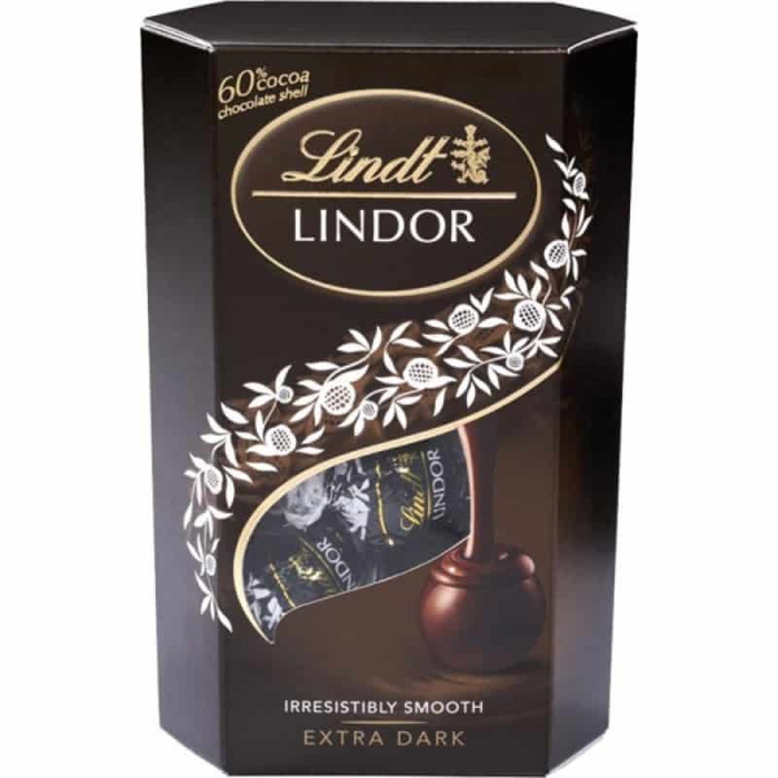 Шоколадови бонбони Lindt с 60% какао 200гр