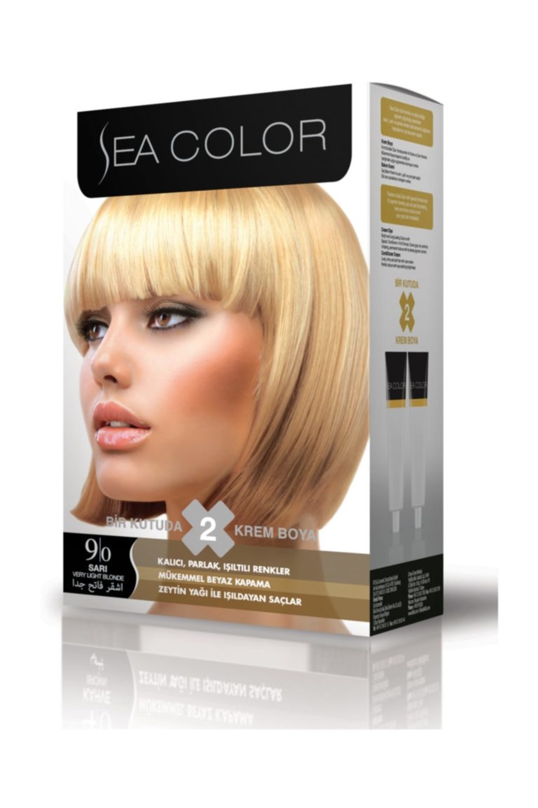 БОЯ ЗА КОСА СИЙ КОЛОР 9.0 VERY LIGHT BLONDE
