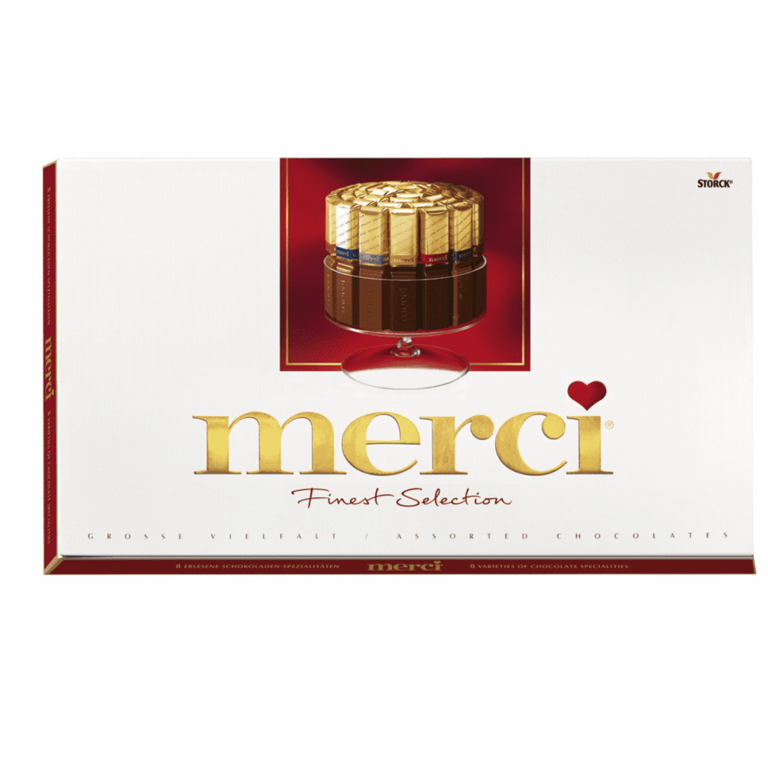 Шоколадови бонбони Merci 400гр
