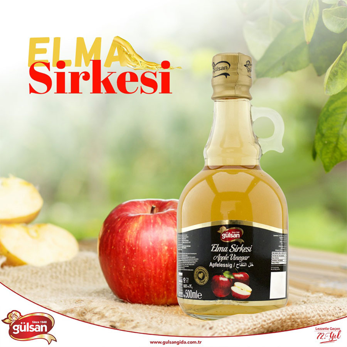 Оцет от ЯБЪЛКА, Gülsan