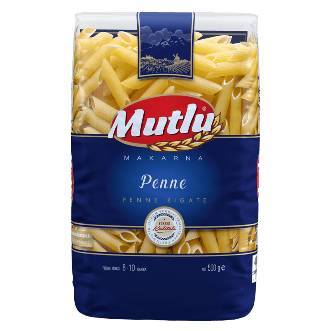 МАКАРОНИ МУТЛУ-ПЕНЕ РИГАТИ 0.500гр.