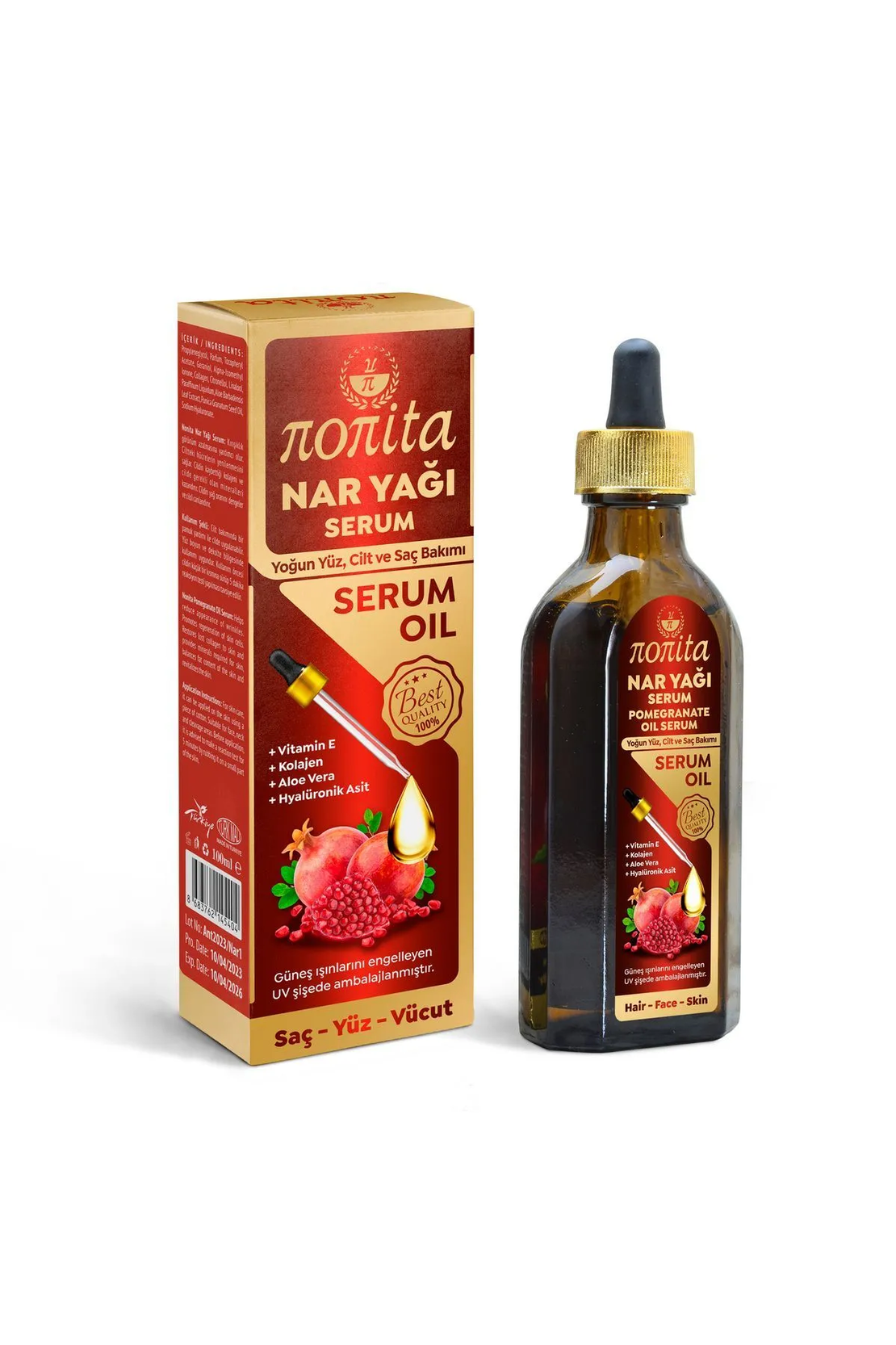 Nonita Pomegranate oil serum 100 ml – Серум от масло на нар.