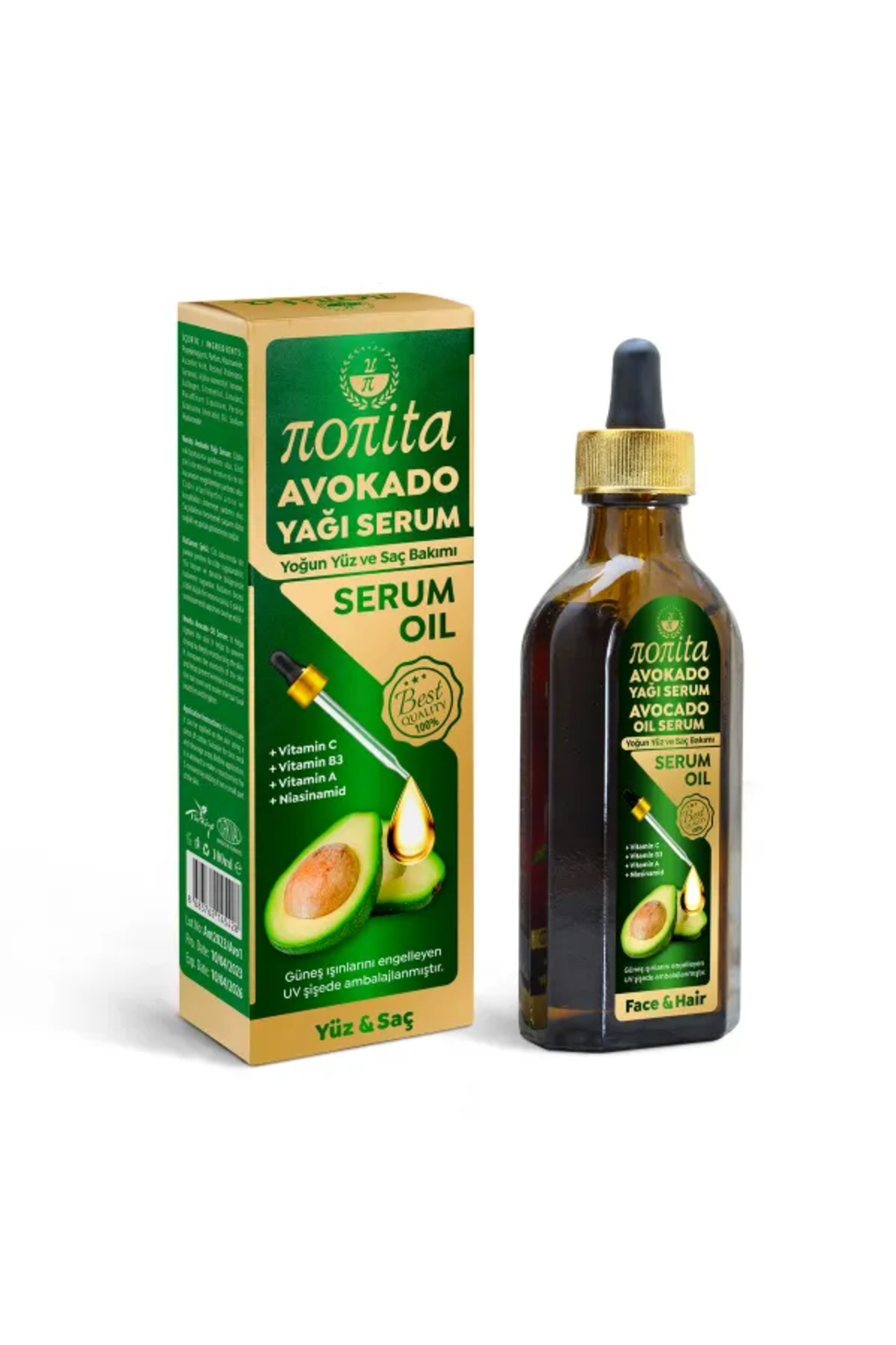 Nonita Avocado serum oil 100 ml – Серум от масло на авокадо