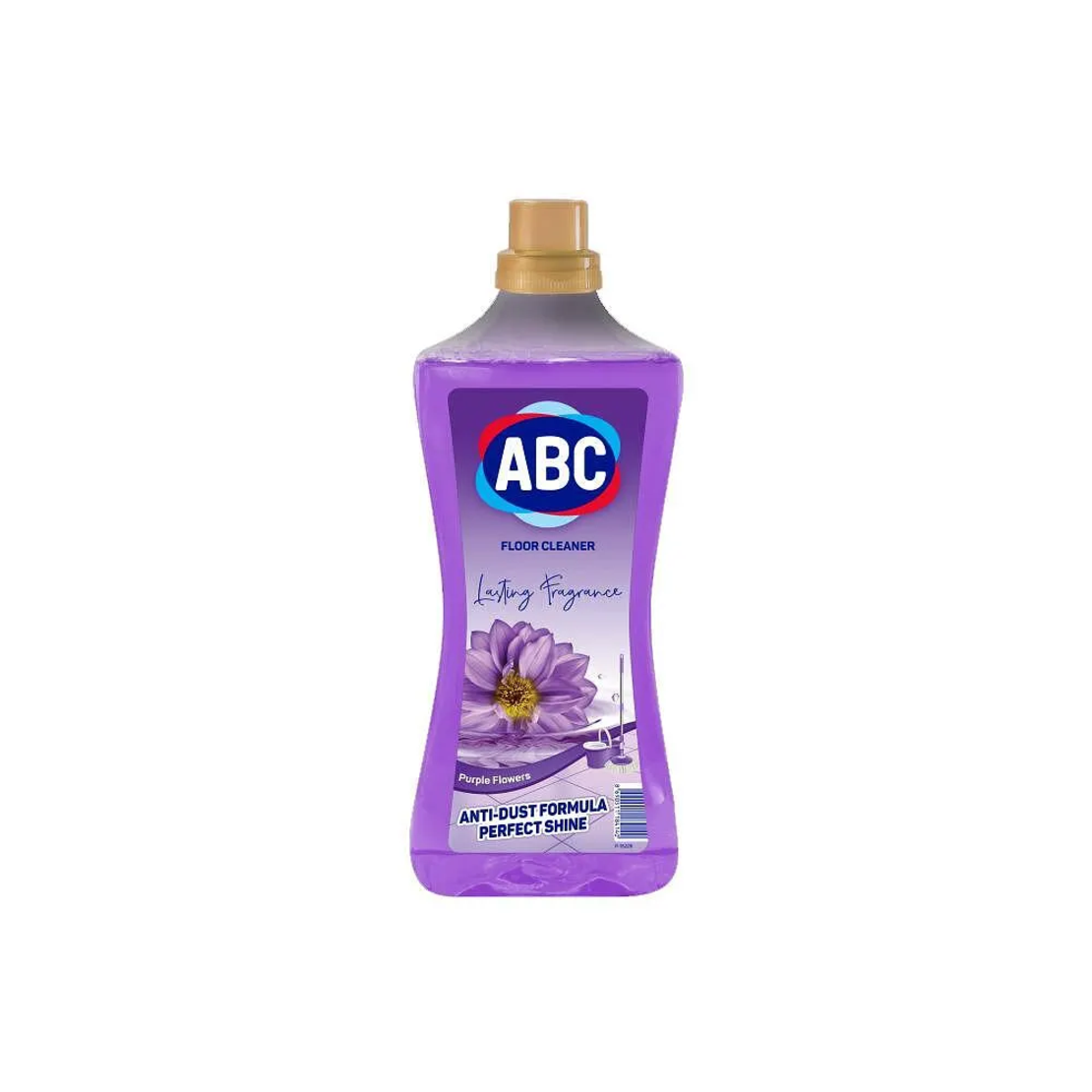 Препарат за почистване на под АВС, Purple Flowers, 0.900мл.