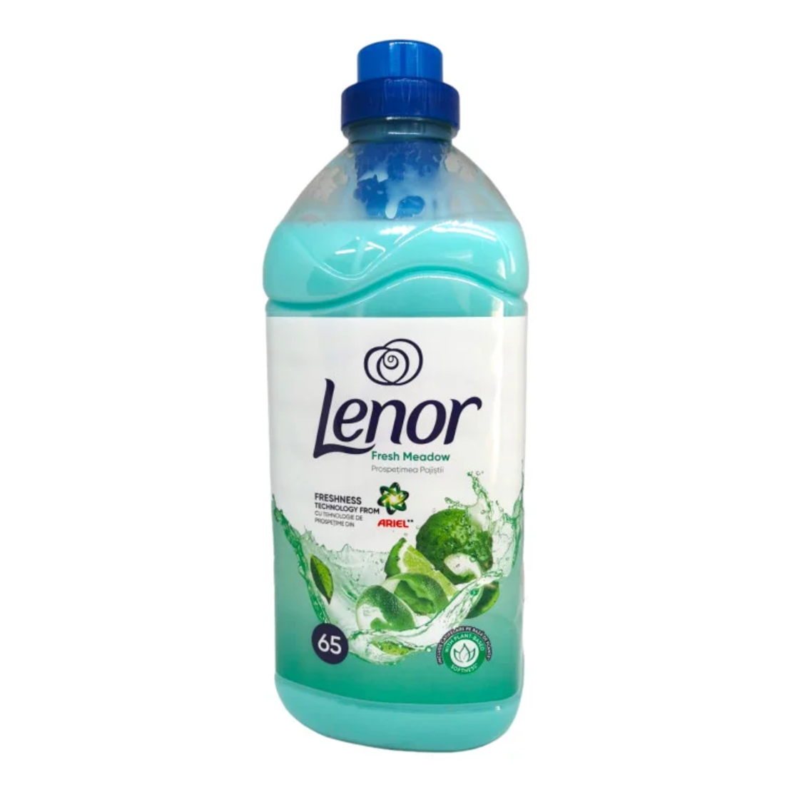LENOR омекотител за пране, Fresh meadow, 65 пранета, 1625мл