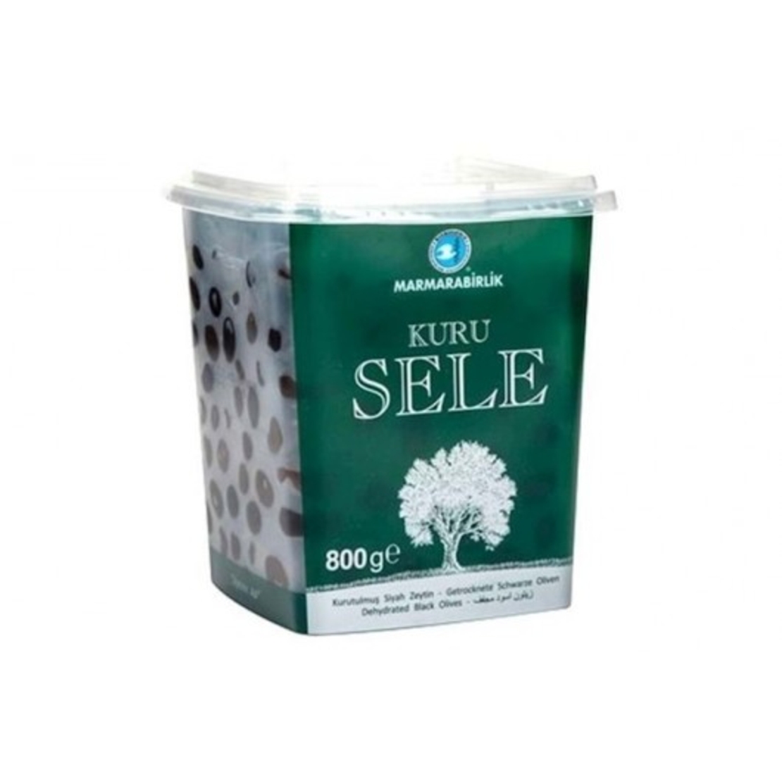 МАСЛИНИ МАРМАРА БИРЛИК 800 ГР КУРУ СЕЛЕ 3XS 381/410