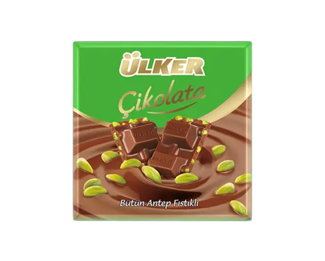 Шоколад с мляко и шамфъстък – Ulker 60гр