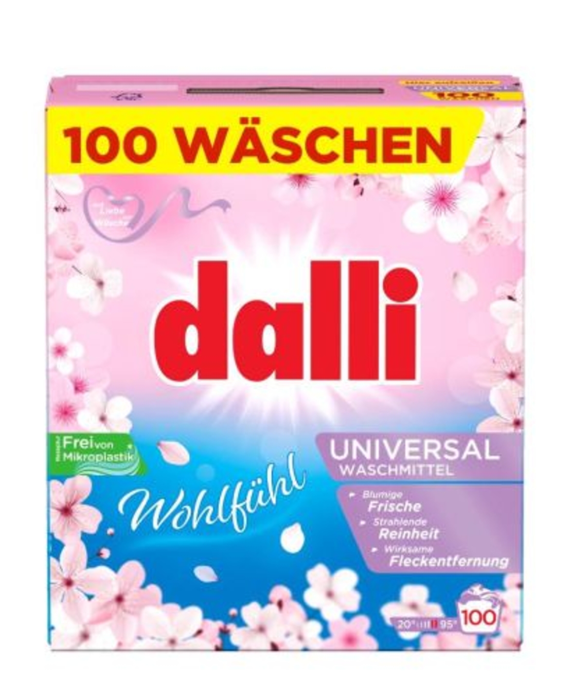 Универсален Прах за Пране Dalli Universal Wohlfühl 6 кг
