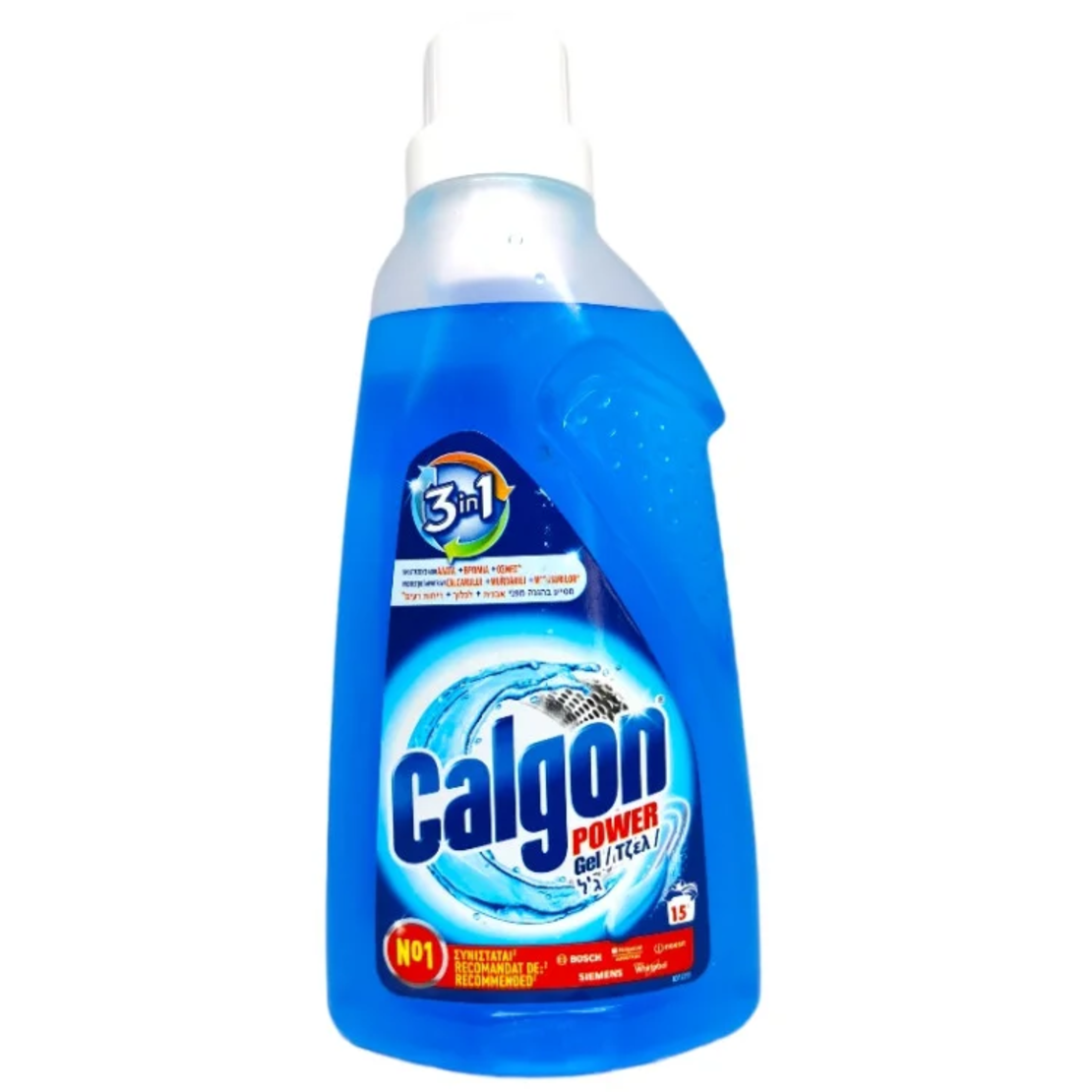 CALGON препарат против котлен камък течен, Power, 15 пранета, 750мл