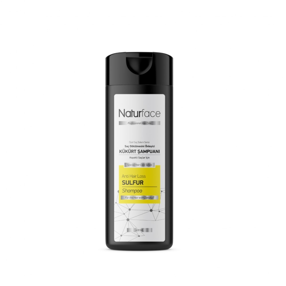 NATURFACE Шампоан със сяра против пърхот 400 мл.