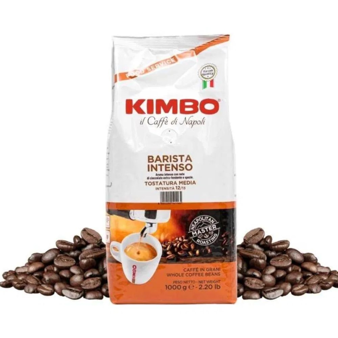 Кафе на зърна Kimbo Barista Intenso 1 кг.