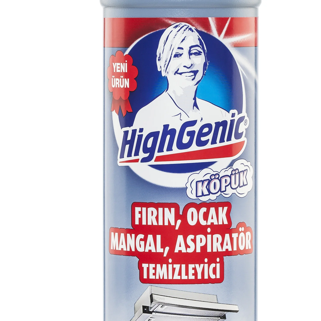HIGHGENIC почистваща пяна за фурни,скари,аспиратори