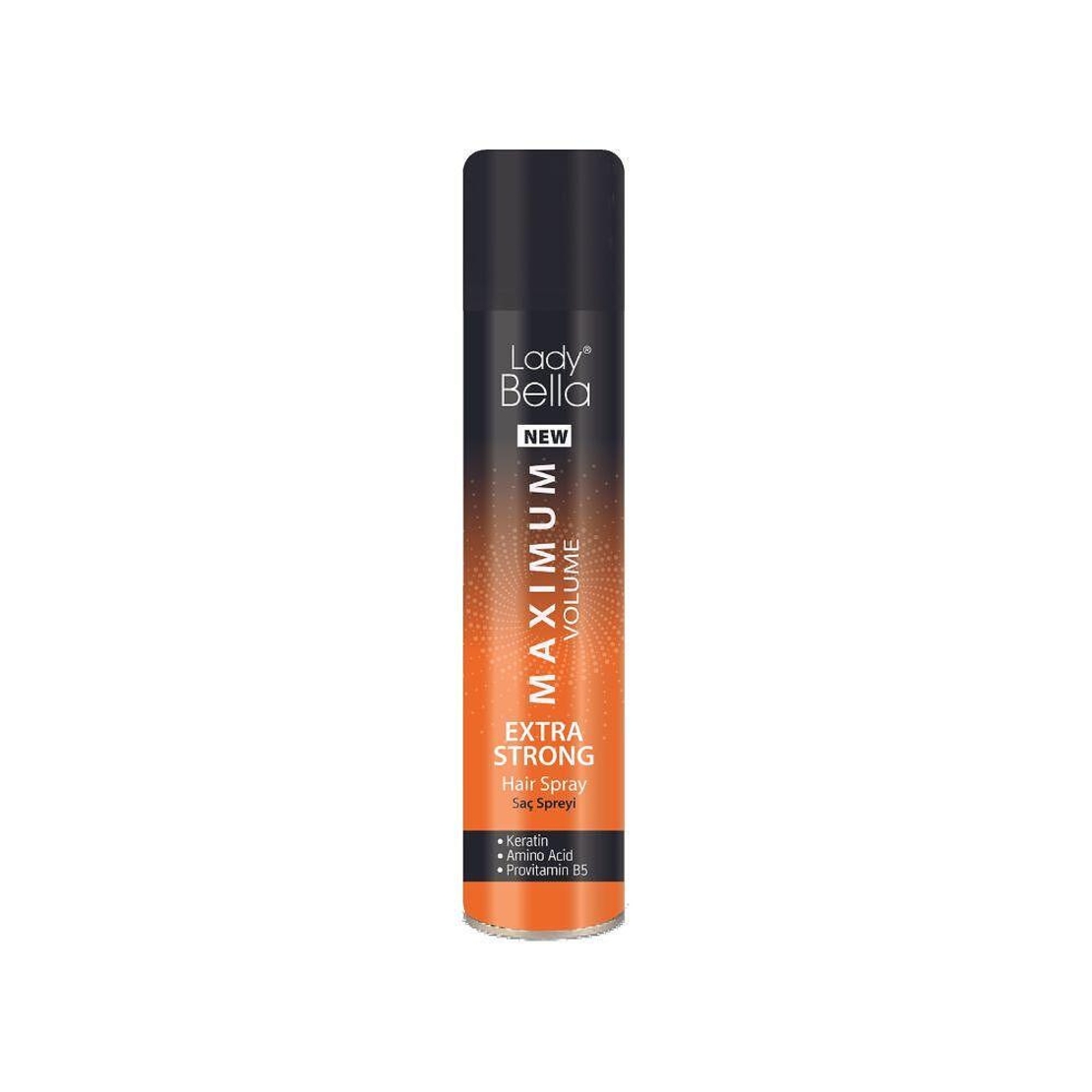 Лак за коса ЛЕЙДИБЕЛА, Maximum Volume, Strong, 0.400мл.  Производител: Lider Cosmetic