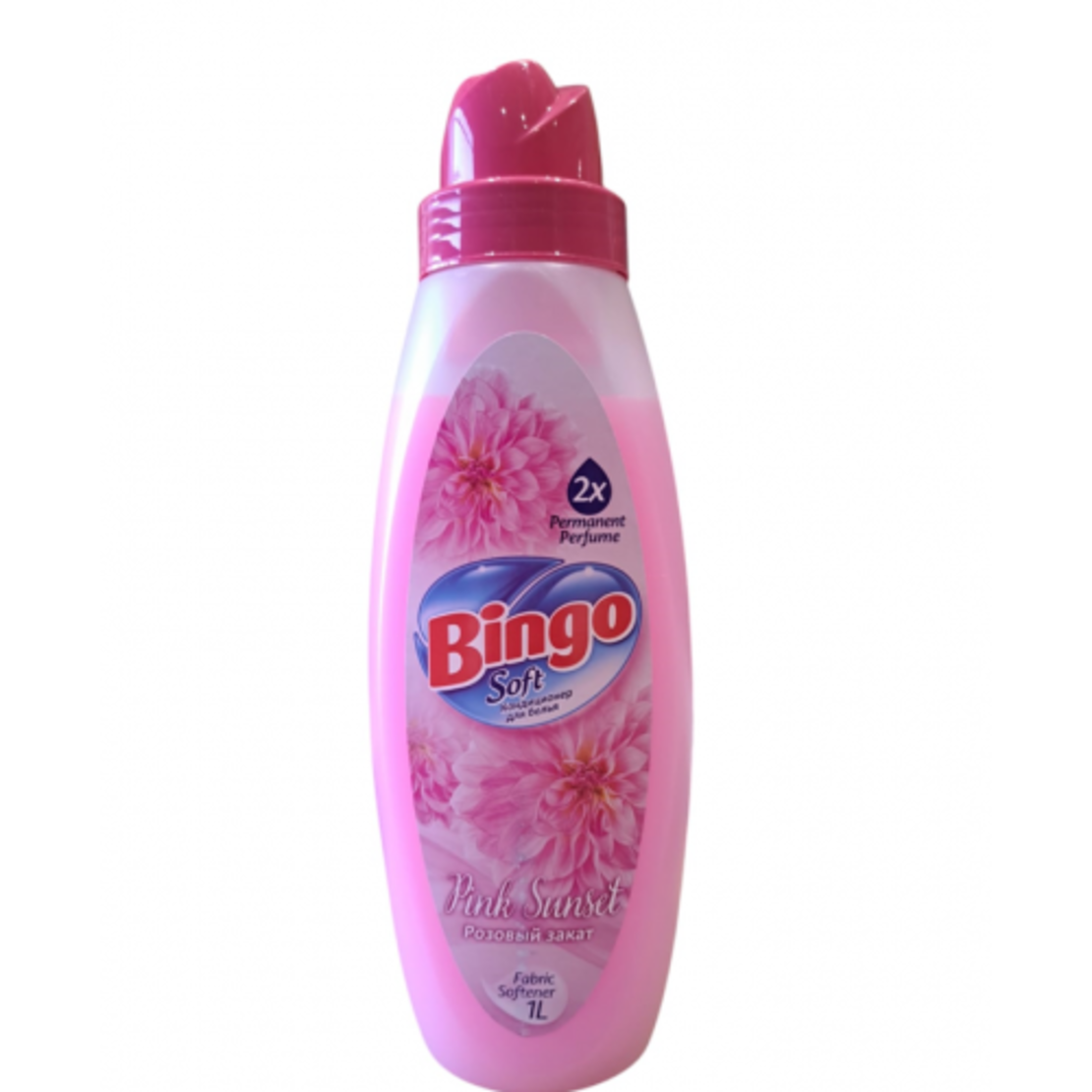 BINGO SOFT ОМЕКОТИТЕЛ-1л-PINK SUNSET/РОЗОВ