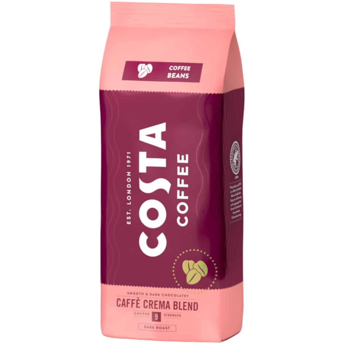 Кафе на зърна Costa Crema Blend-1кг.
