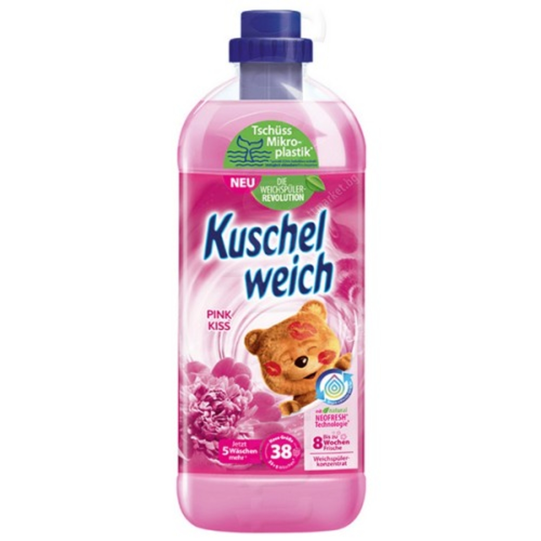 KUSCHELWEICH ОМЕКОТИТЕЛ РОЗОВА ЦЕЛУВКА- 1л. 38 ПРАНЕТА