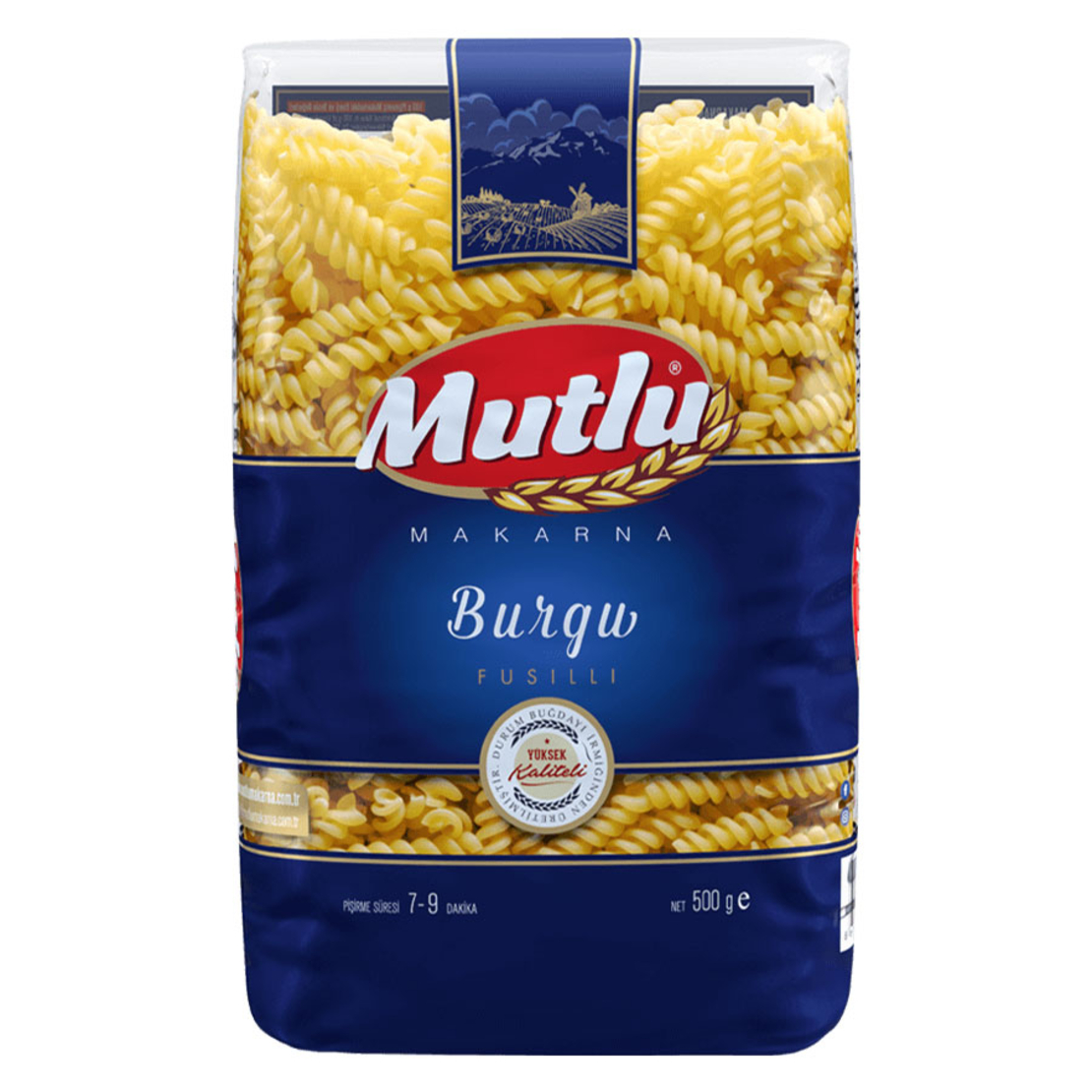 МАКАРОНИ МУТЛУ-ФУЗИЛИ 0.500гр.