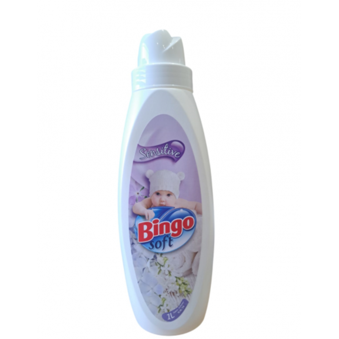 BINGO SOFT ОМЕКОТИТЕЛ-1л-SENSITIVE/БЯЛ
