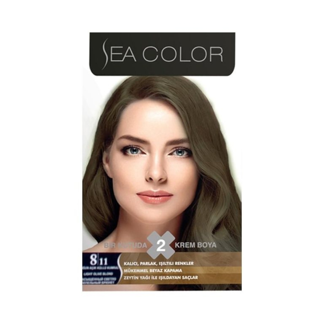 БОЯ ЗА КОСА СИЙ КОЛОР 8.11 LIGHT OLIVE BLONDE