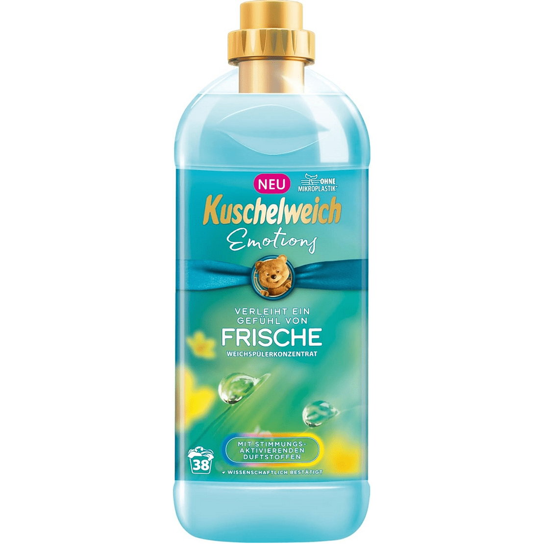 Омекотител Kuschelweich Frische, 1 литър, 38 пранета