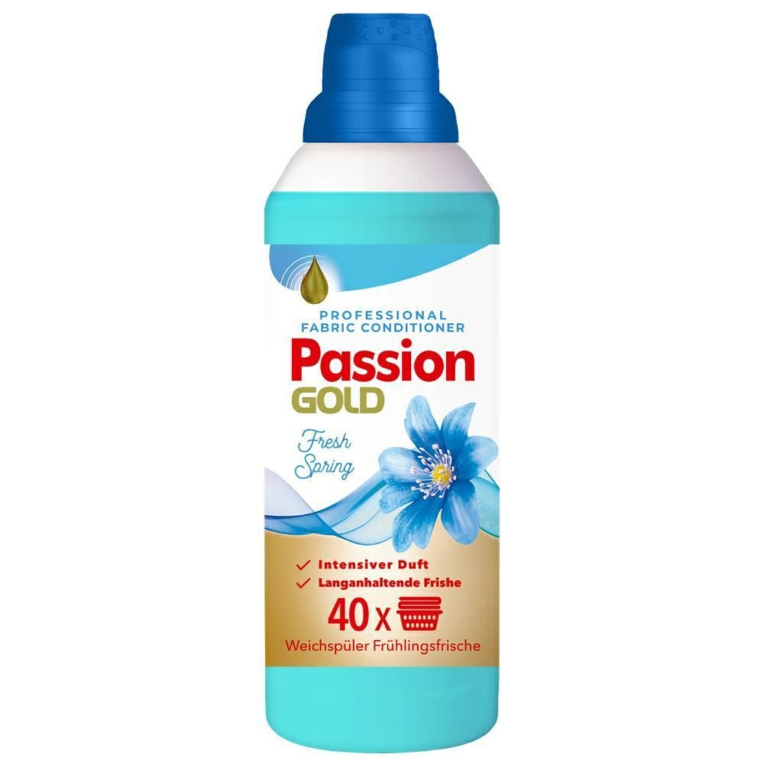 Професионален Омекотител Passion Gold Fresh Spring 1 л