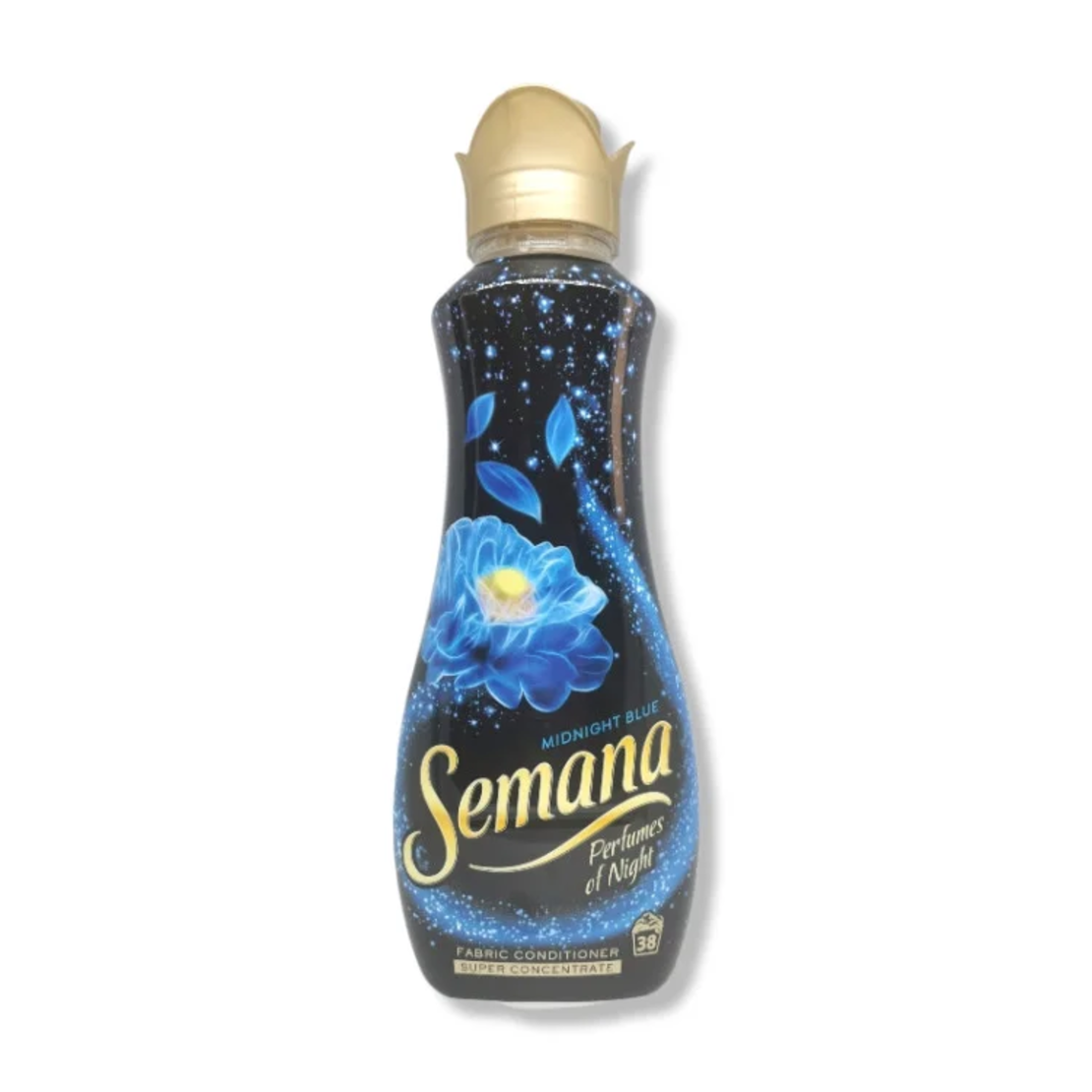 SEMANA омекотител за пране, Midnight blue, 38 пранета, 950мл