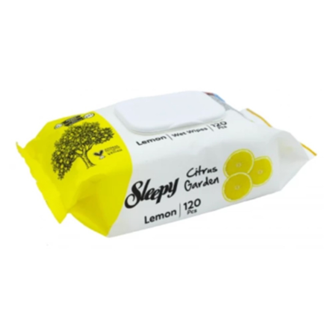 SLEEPY мокри кърпи цитрус (грейпфурт,лимон,портокал)120бр