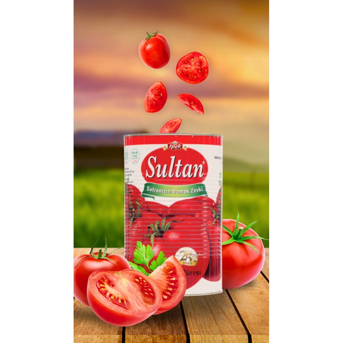 Султан доматено пюре - 800 гр.
