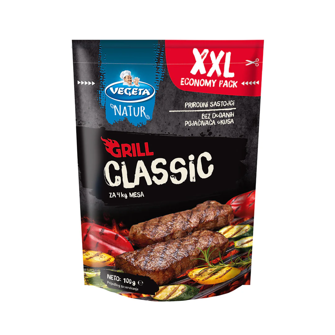 Vegeta Natur Grill Classic XXL Подправка за грил