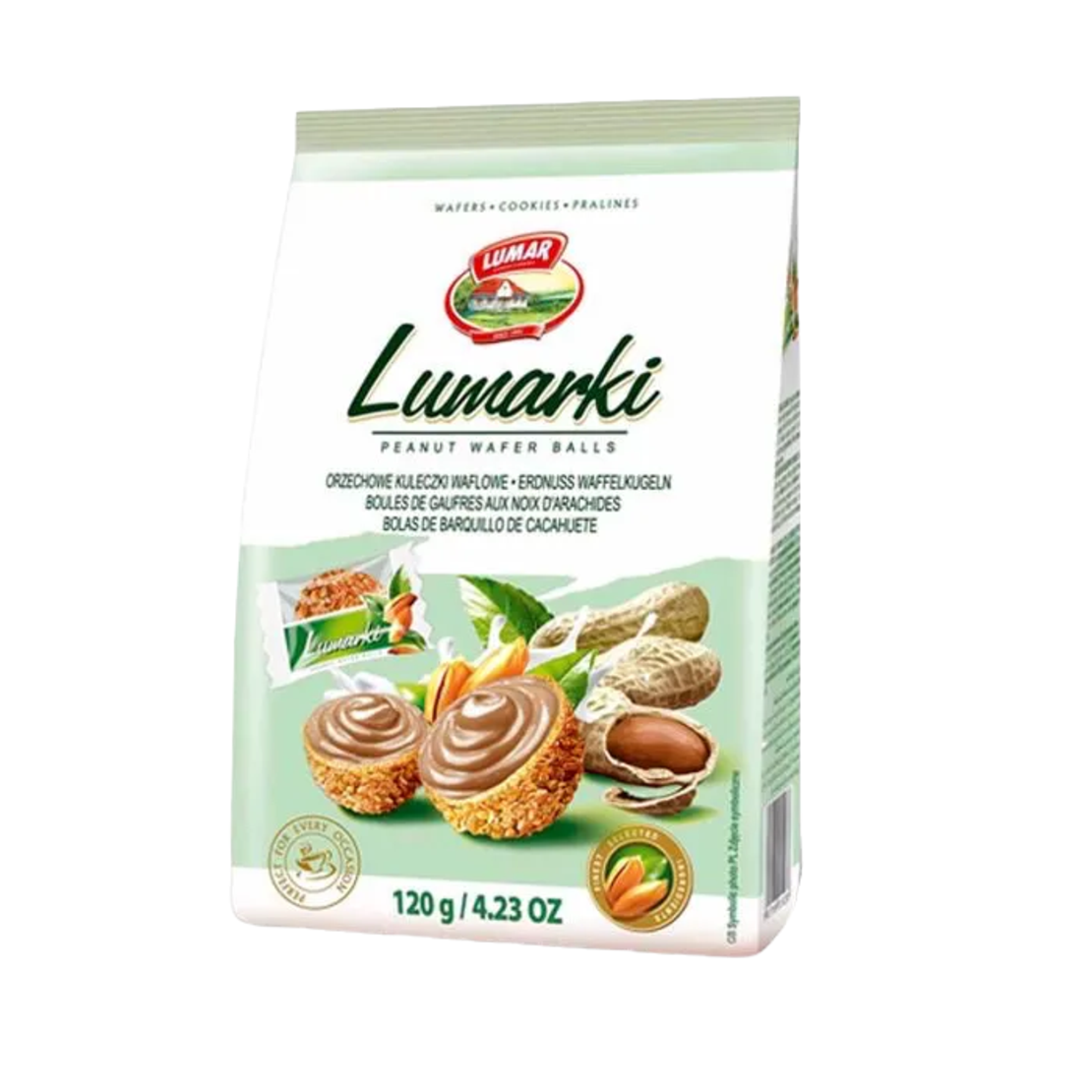 LUMARKI ШОКОЛАДОВИ БОНБОНИ С ФЪСТЪК 120 ГР.