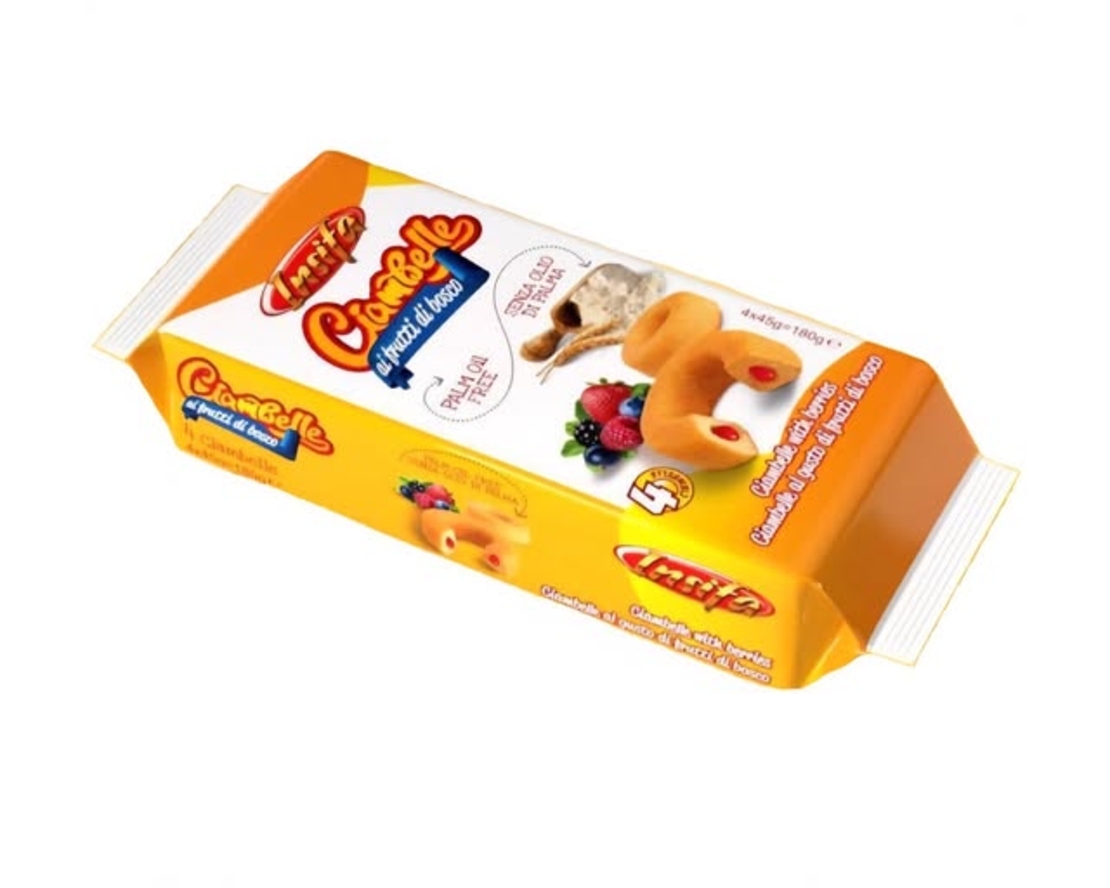 Инсифа Донът кейк горски плод-180гр.