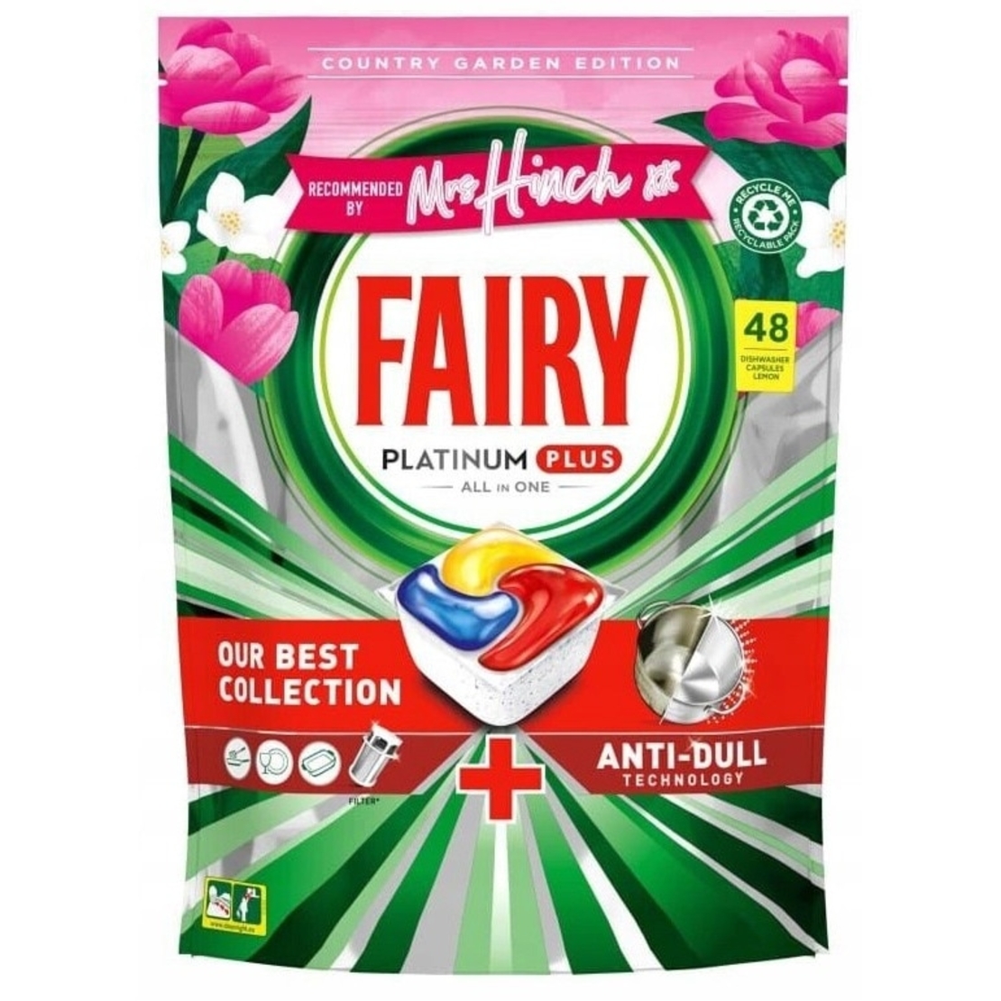 Комплект 48 капсули за съдове, Fairy, Multicolor