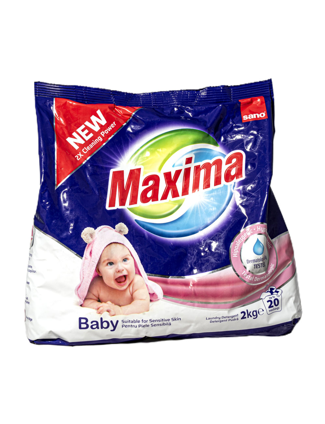 Прах за пране Sano Maxima Baby 2кг.