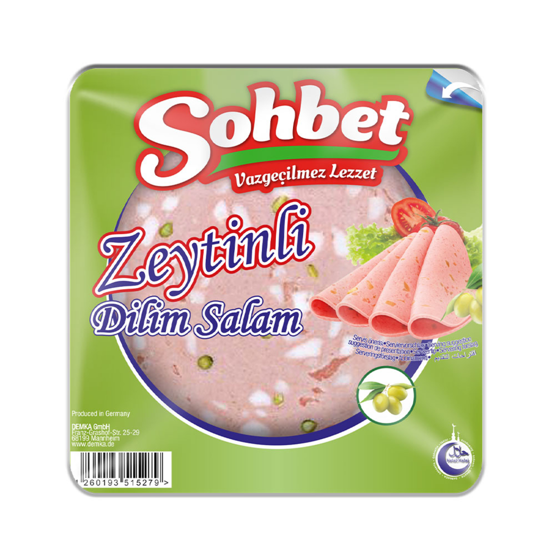 Слайс пилешки с маслини SOHBET – 200гр.