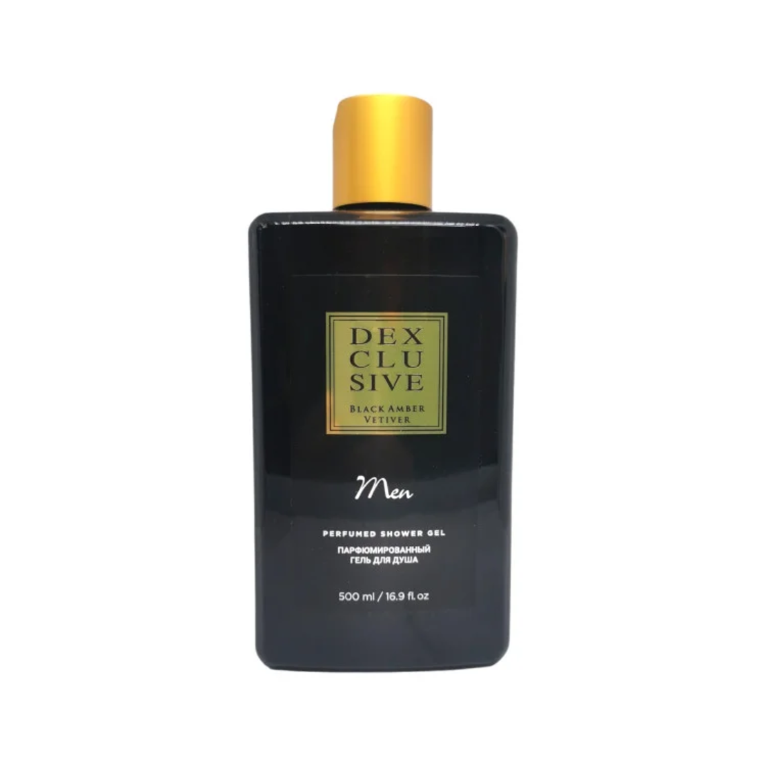 DEXCLUSIVE парфюмен душ-гел, 500мл, Black amber vetiver, Men