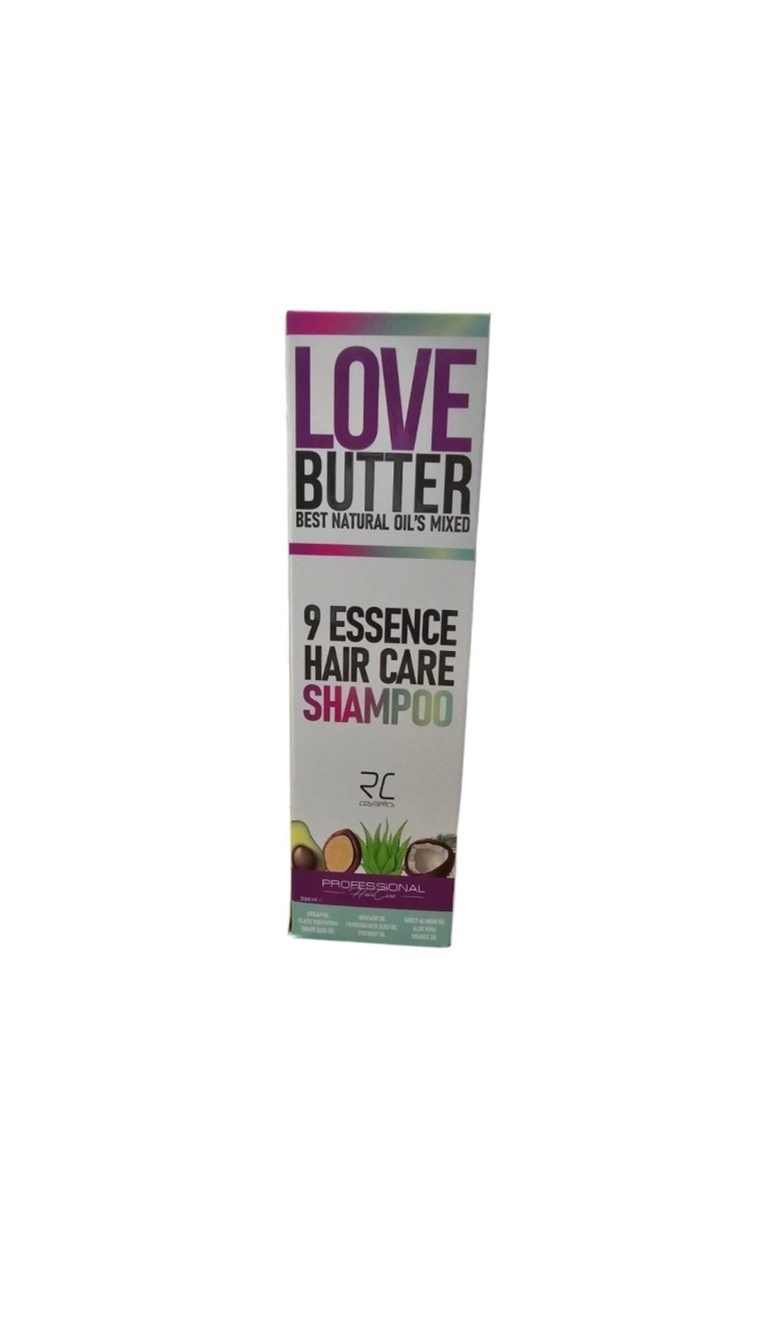 ШАМПОАН ЗА КОСА LOVE BUTTER ЗА РАСТЕЖ С 9 ОРГАНИЧНИ МАСЛА 330 МЛ