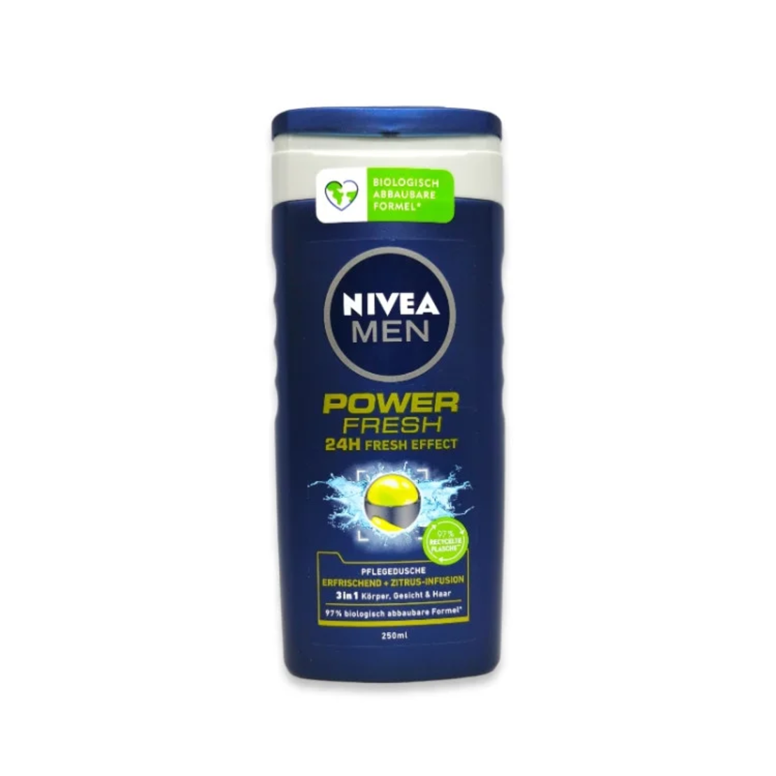 NIVEA душ гел, Мъжки, 250мл, Power fresh