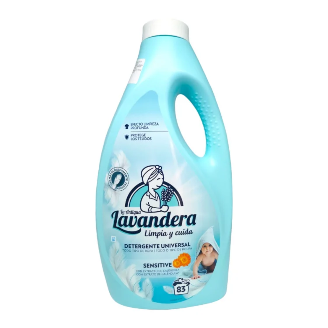 LAVANDERA течен перилен препарат, 2.49л, 83 пранета, Сензитив.
