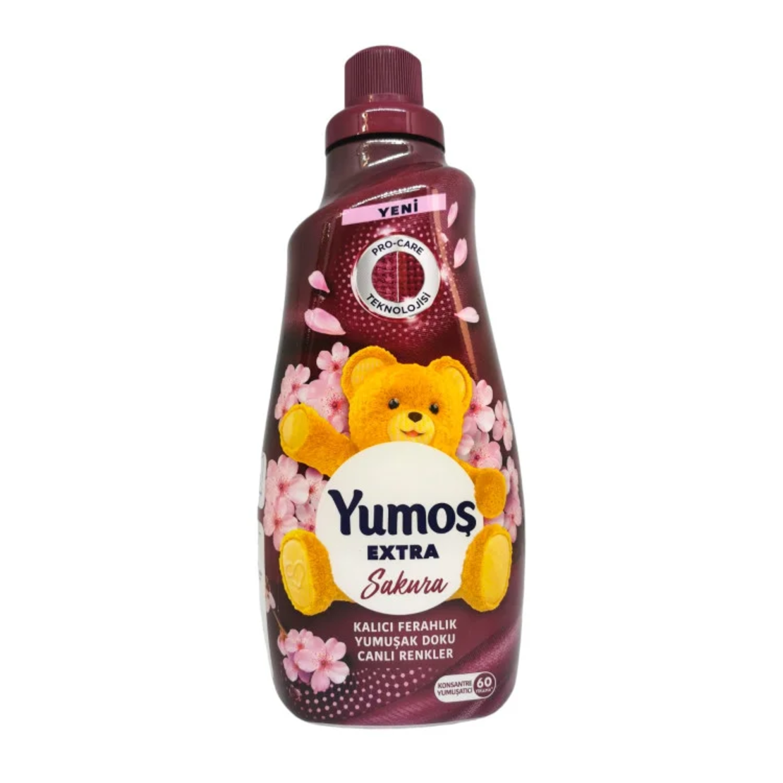 YUMOS extra омекотител, 60 пранета, 1440мл, Sakura