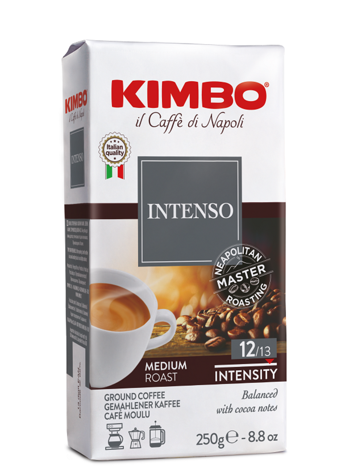 Kimbo Aroma Intenso мляно кафе 250 гр.