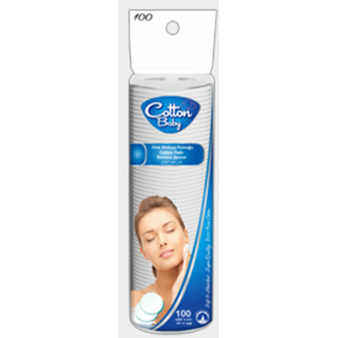COTTON BABY ТАМПОНИ ЗА ГРИМ 100бр