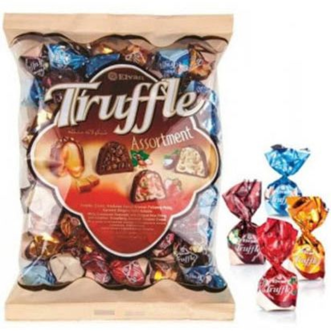 Шоколадови бонбони Truffle асорти микс 0,500 Elvan