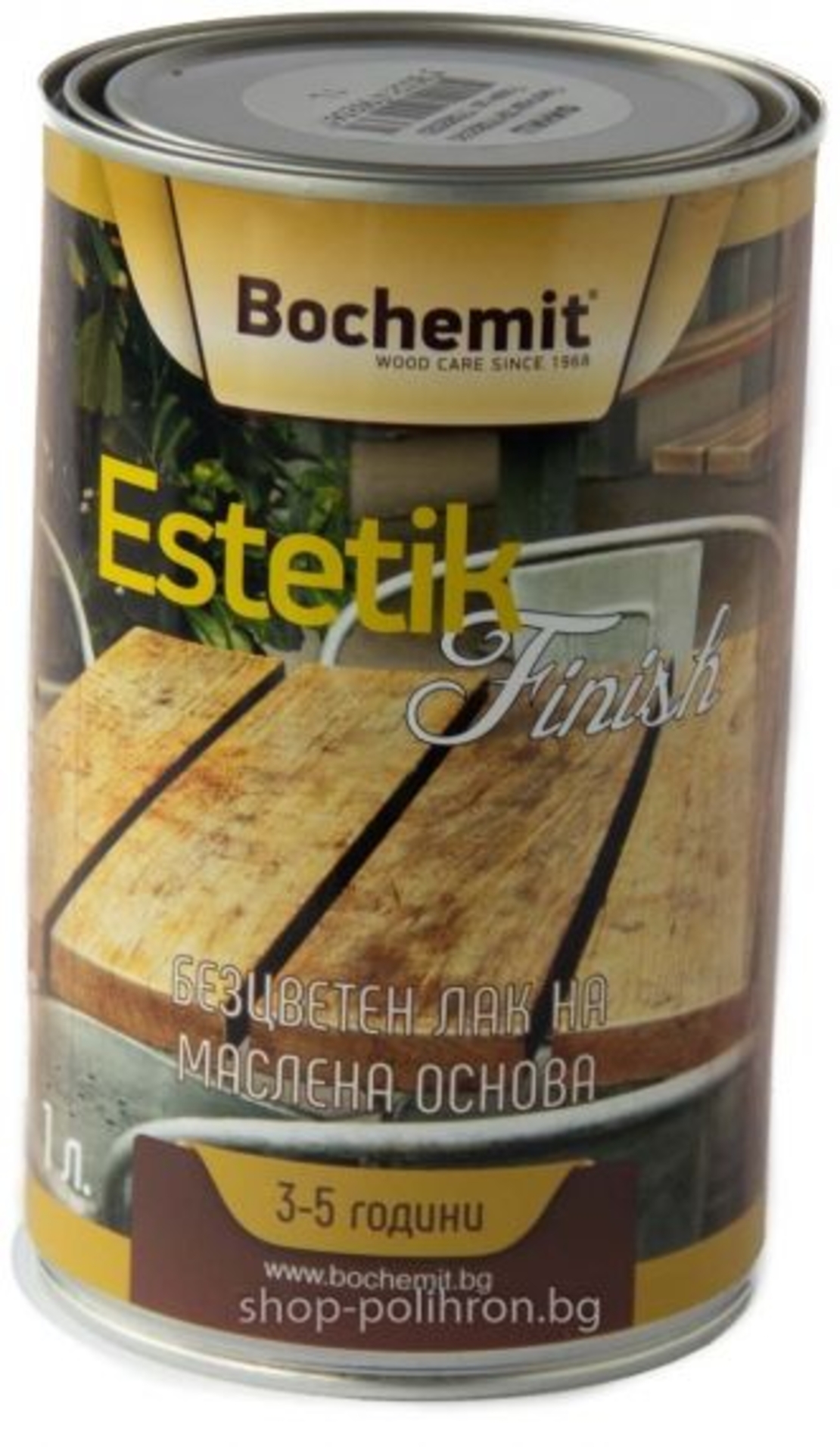 Бохемит Естетик Финиш безцветен лак 1л