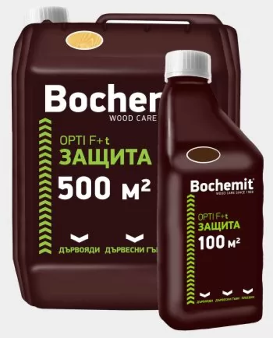 ИМПРЕГНАНТ ЗА ДЪРВО КОНЦЕНТРАТ БЕЗЦВЕТЕН 5 KG BOCHEMIT OPTI F+t