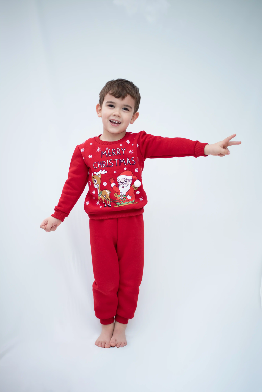 Коледен комплект с Дядо Коледа